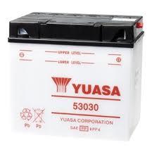 YUASA 53030 open without acid