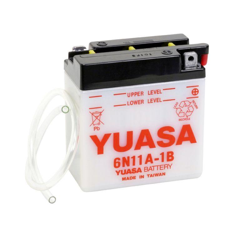 YUASA 6N11A-1B open without acid