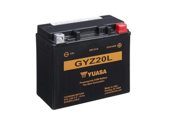 YUASA GYZ20L AGM closed