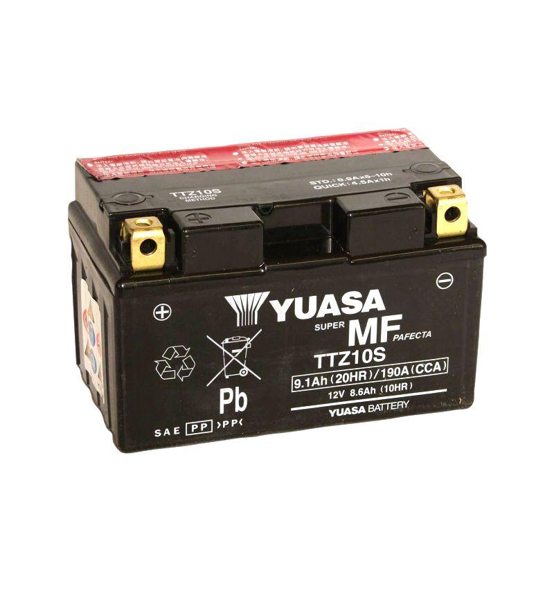 YUASA TTZ10S-BS AGM open with acid pack