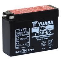 YUASA YT4B-BS AGM open with acid pack