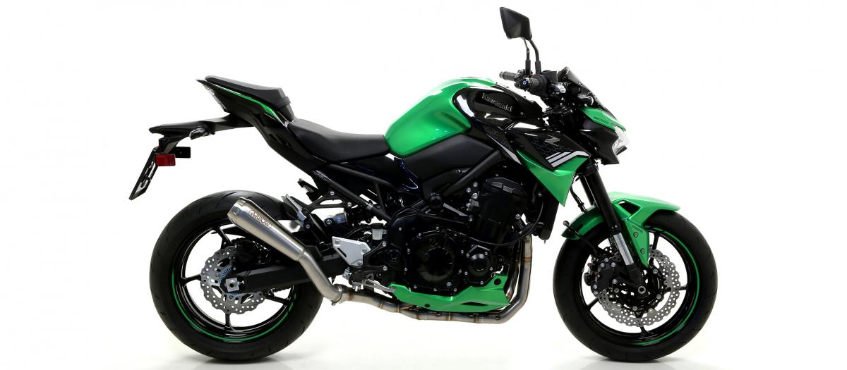 KAWASAKI Z900 2020 HOMOLOGATED PRO-RACE NICHROM EXHAUST WITH WELDED LINKPIPE FOR ORIGINAL OR ARROW COLLECTORS