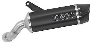 KAWASAKI NINJA 1000 SX 2020 INDY RACE BL ACK ALUMINUM SILENCER WITH CARBY END CAP