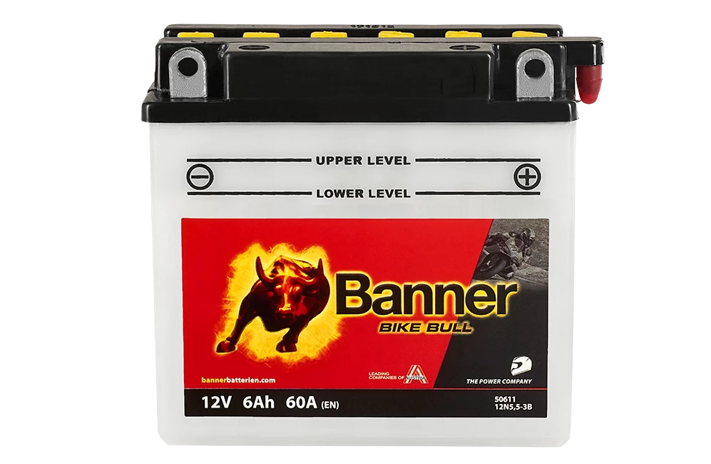 Banner Mc Batteri 12N5.5-3B  12V 5.5Ah