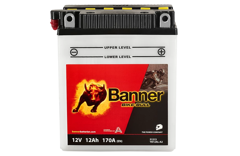 Banner Mc Batteri YB12AL-A2  12V 12Ah