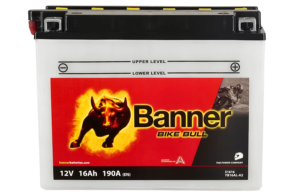 Banner Mc Batteri YB16AL-A2  12V 16Ah