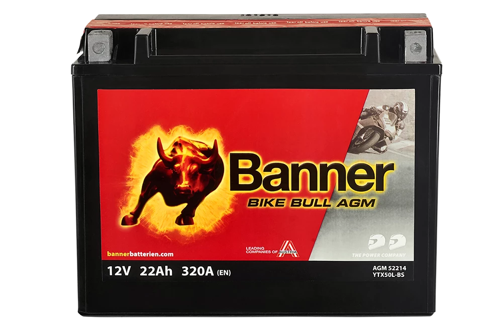 Banner Mc Batteri  AGM YTX50L-BS 12V 18Ah