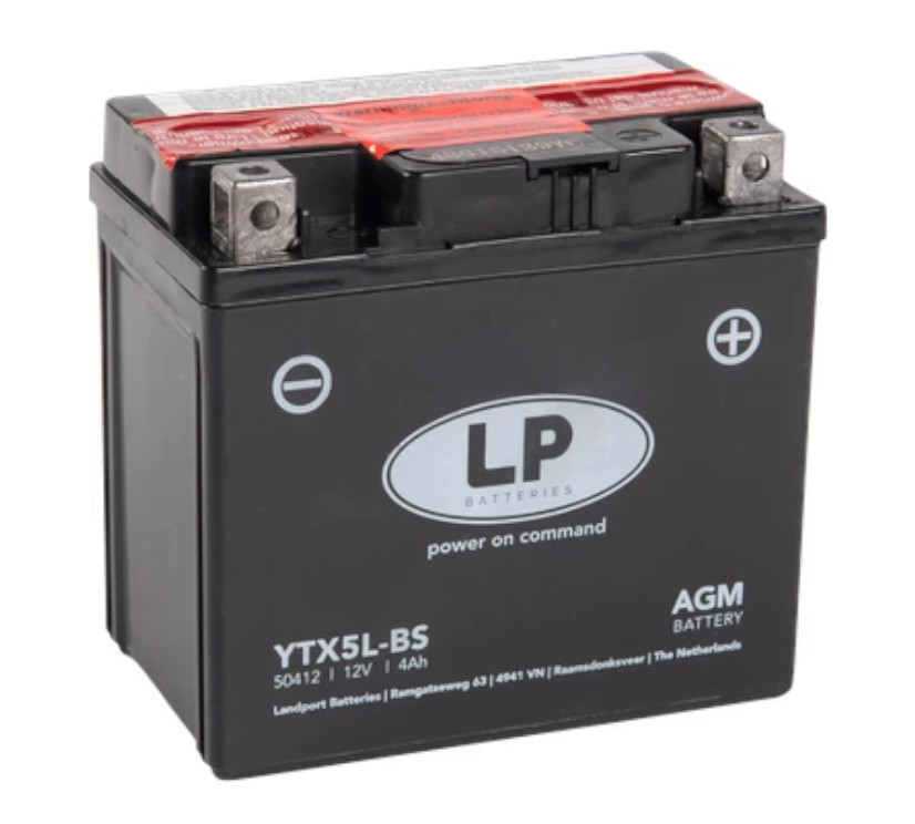 LP battery YTX5L-BS AGM
