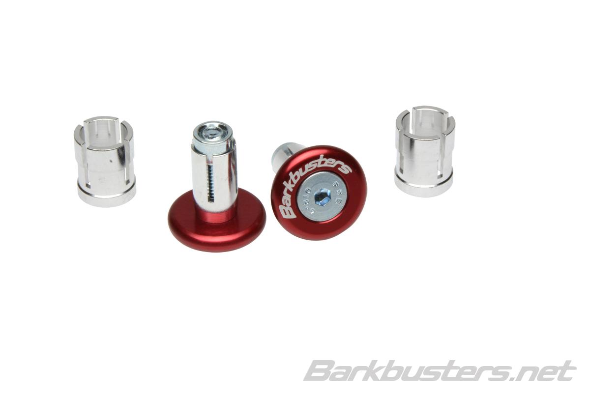 Barkbusters Accessory - Bar End Plug (anodized) - RED