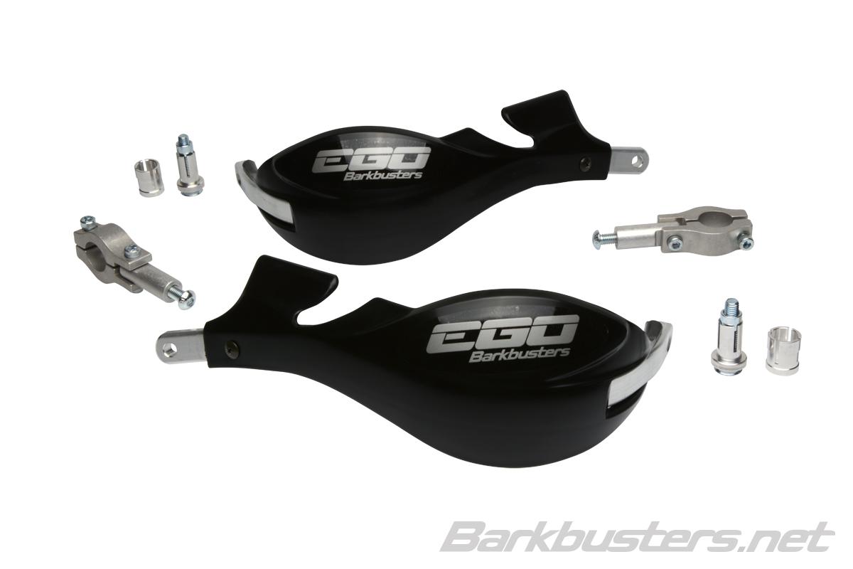 Barkbusters EGO Mini Handguard (Straight 22mm) - BLACK