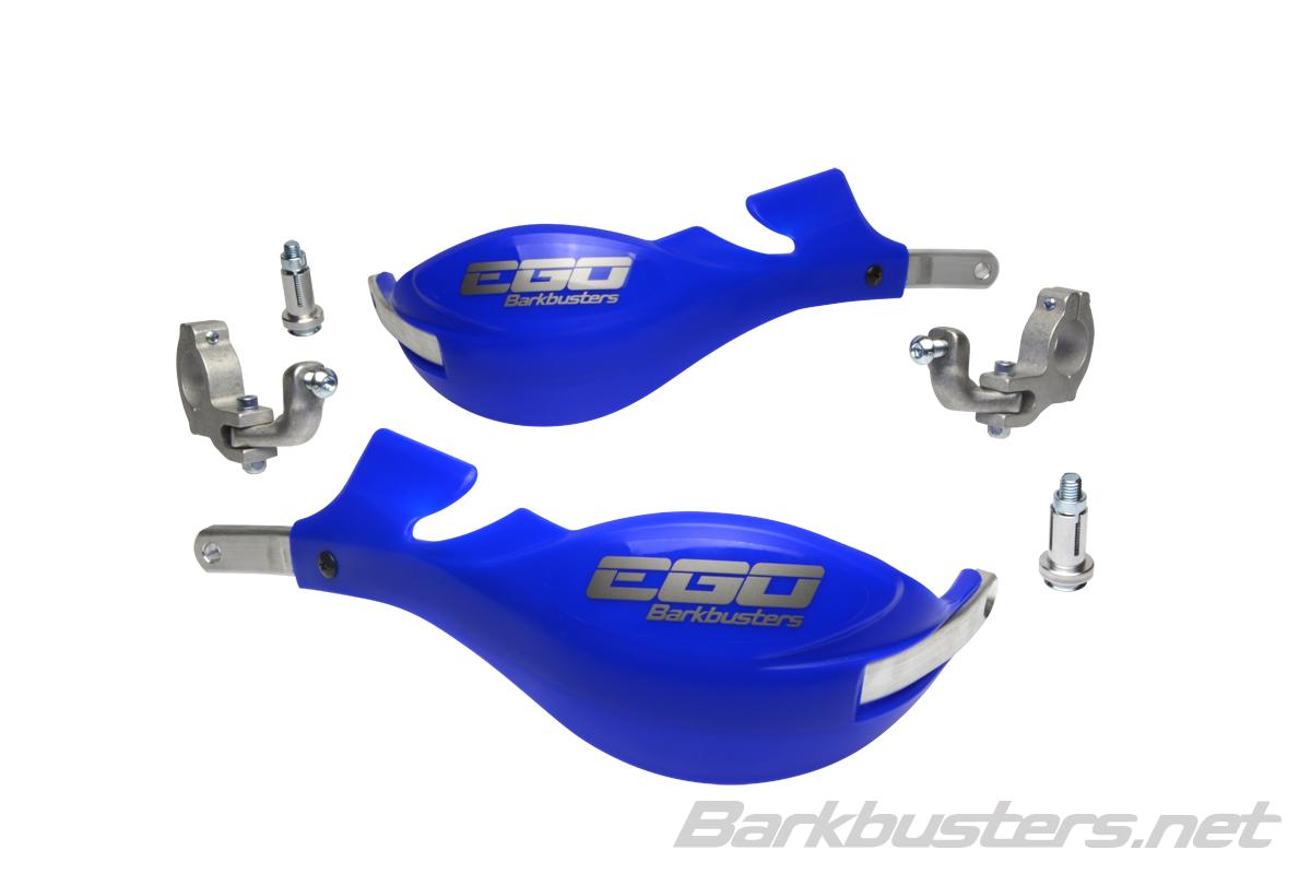 Barkbusters EGO Handguard - Two Point Mount (Tapered) - BLUE