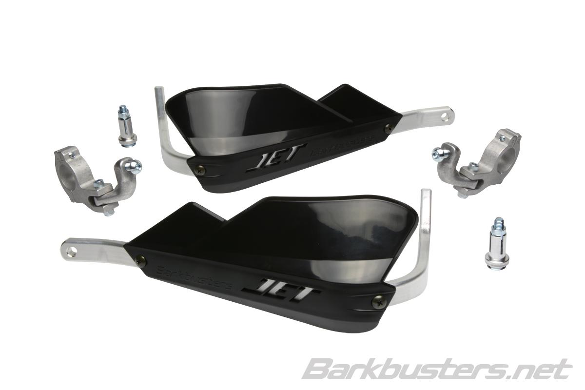 Barkbusters JET Handguard - Two Point Mount (Tapered) - BLACK