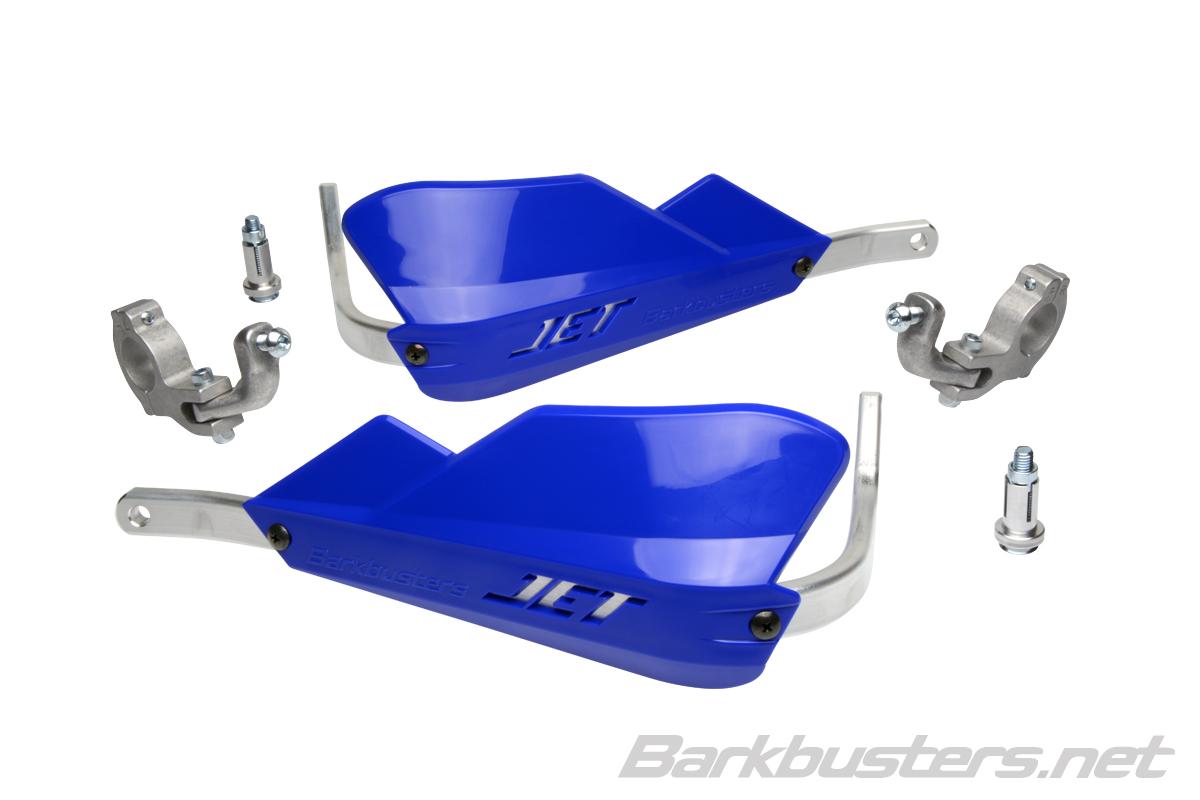 Barkbusters JET Handguard - Two Point Mount (Tapered) - BLUE