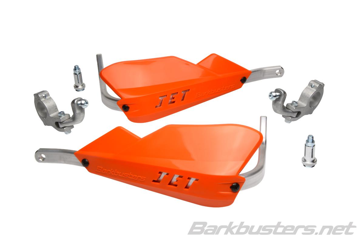 Barkbusters JET Handguard - Two Point Mount (Tapered) - ORANGE
