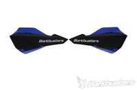 Barkbusters SABRE MX/Enduro Handguard - BLACK (with deflectors in BLUE)