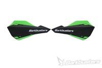Barkbusters SABRE MX/Enduro Handguard - BLACK (with deflectors in GREEN)