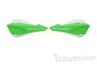 Barkbusters SABRE MX/Enduro Handguard - GREEN (with deflectors in WHITE)