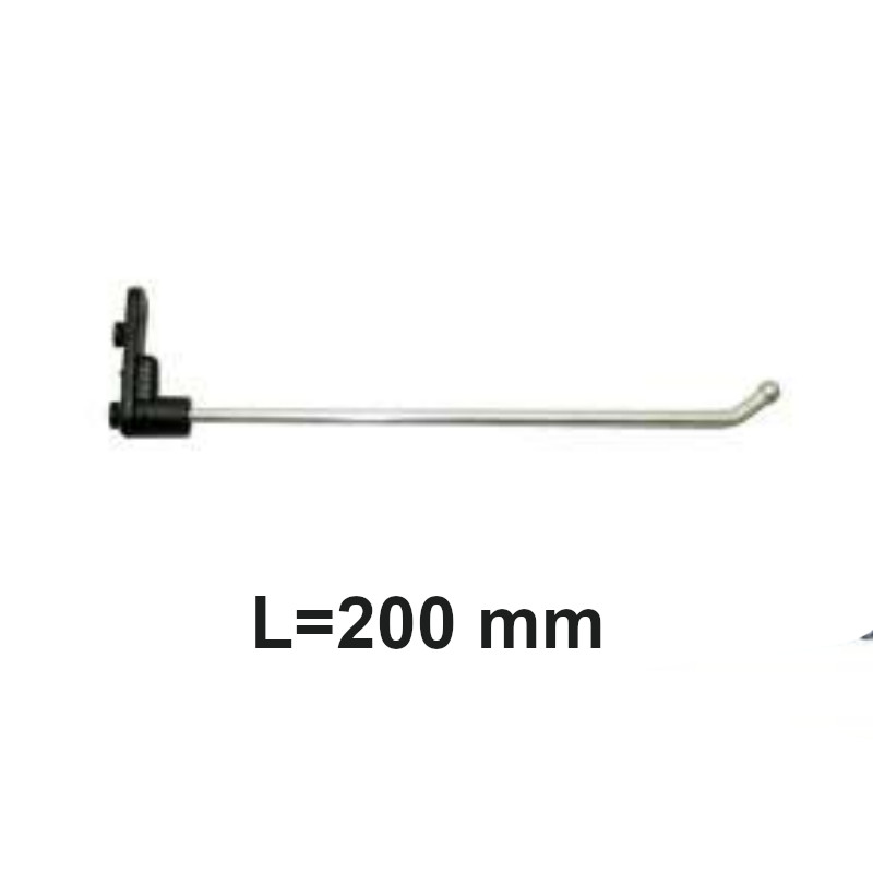 Bikelift Metal hooks for tool-holder wall grid L=200 mm (STYCK)