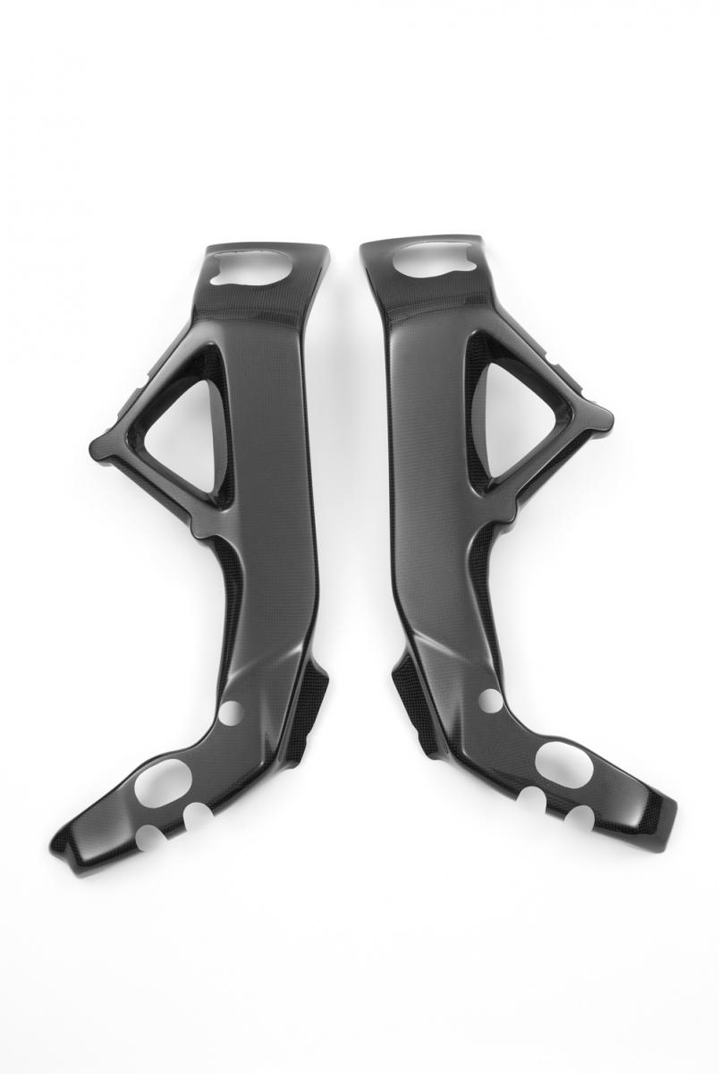 Aprilia RSV4 2009 - 2018 frame protectors (silicon fitting) Carbon Fiber