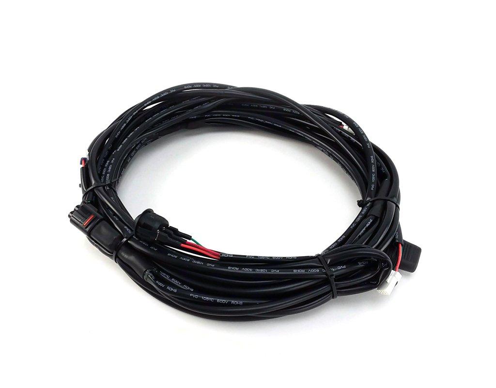 Denali Automotive Rock Light / Scene Light Wiring Harness for T3 Switchback Signals with 3-Position Switch (Color 1/Color 2/OFF)