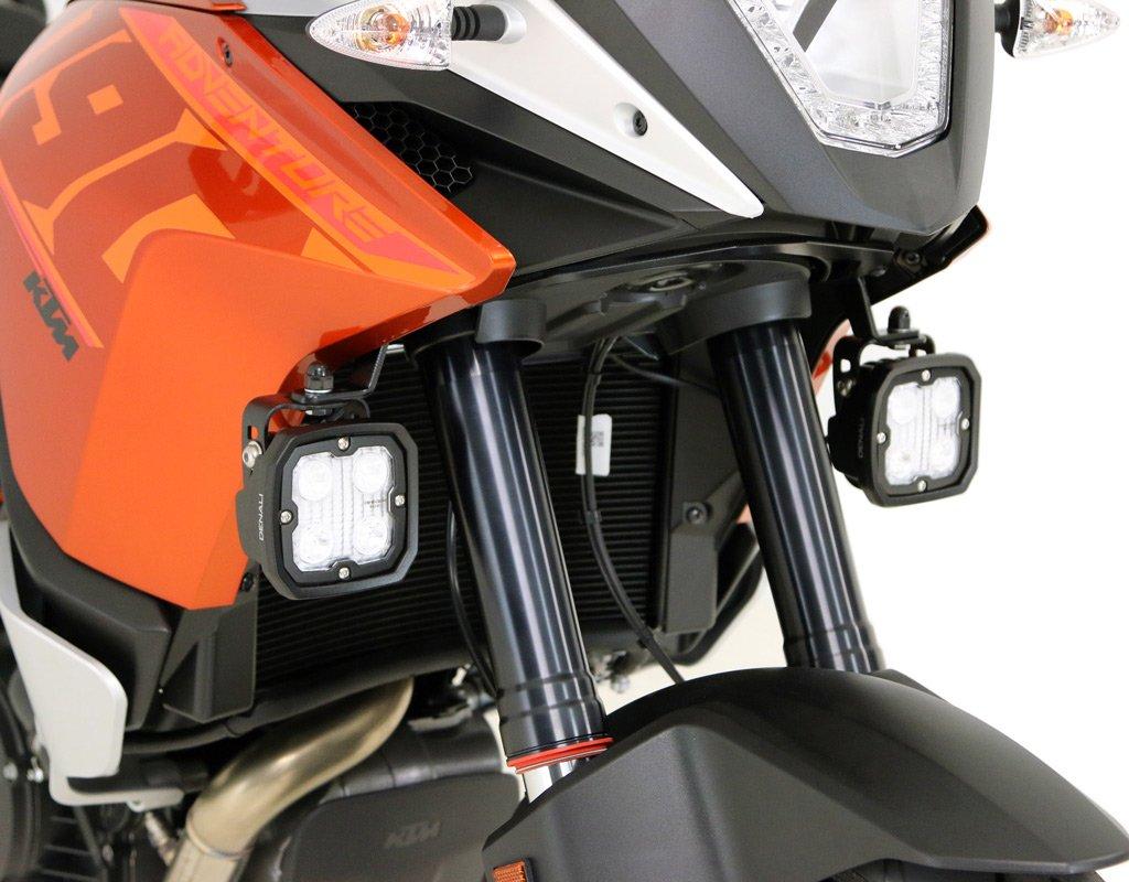 Denali Auxiliary Light Brackets for KTM 1190 Adventure / R 13-16 / 1090 Adventure R 17-19