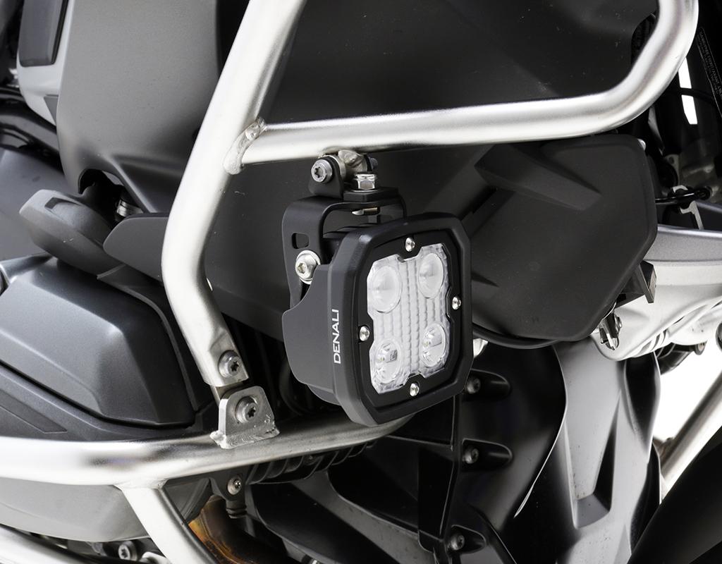 Denali Crashbar Light Mounting Adapter for Selected BMW Motorcycles (rev00)