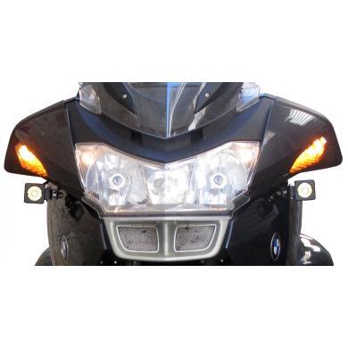 Denali Auxiliary Headlight Mount for BMW R1200RT 05-13