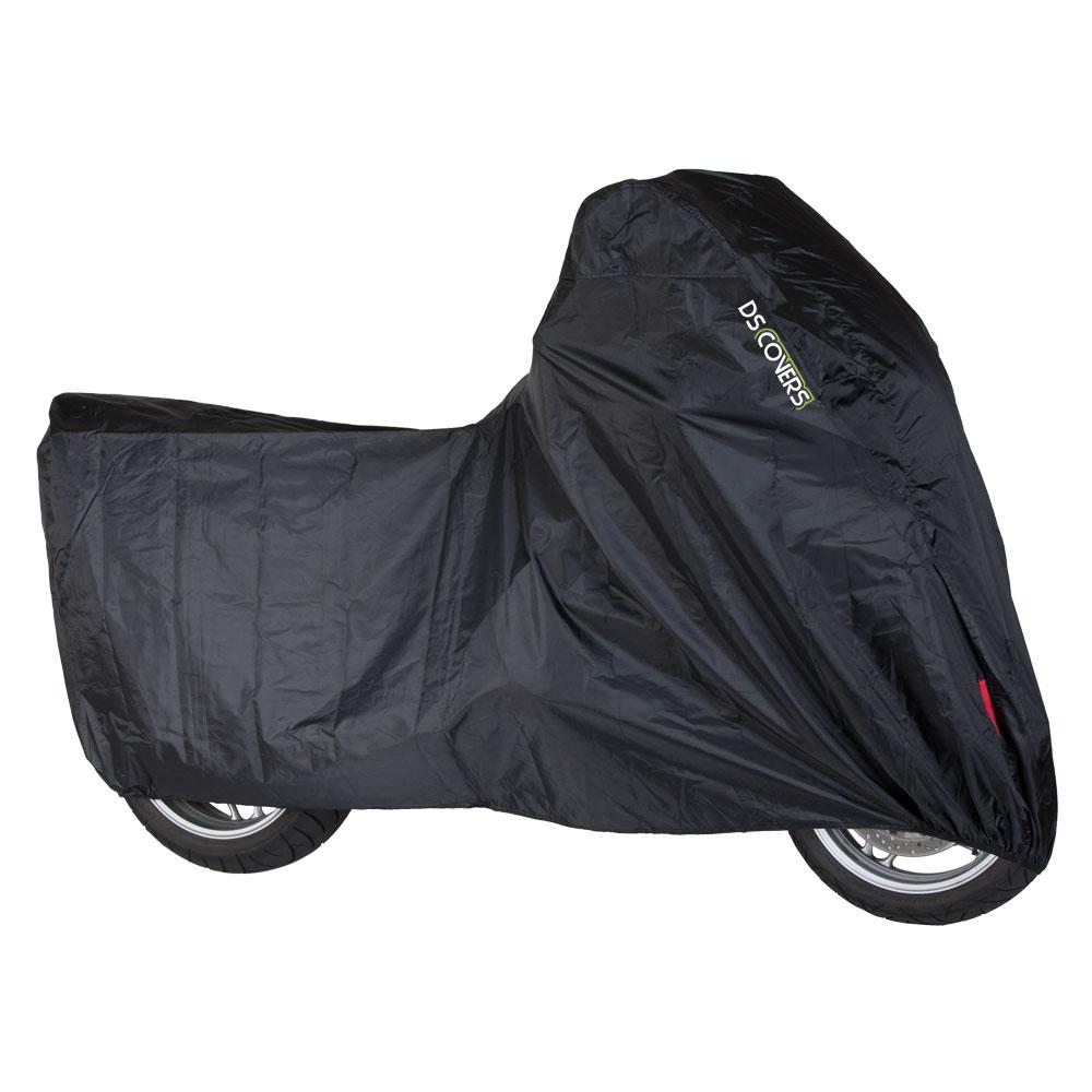 DELTA motorcycle cover Color: Black Size: XXL. Dimensions Length: 264 cm Width: 105 cm Height: 130 cm