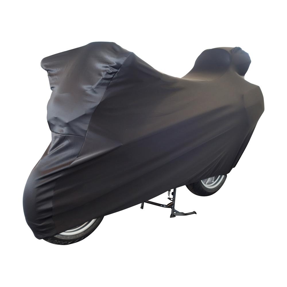FLEXX Topcase motorcycle cover Color: Black Size: L. Dimensions Length: 229 cm Width: 99 cm Height: 125 cm