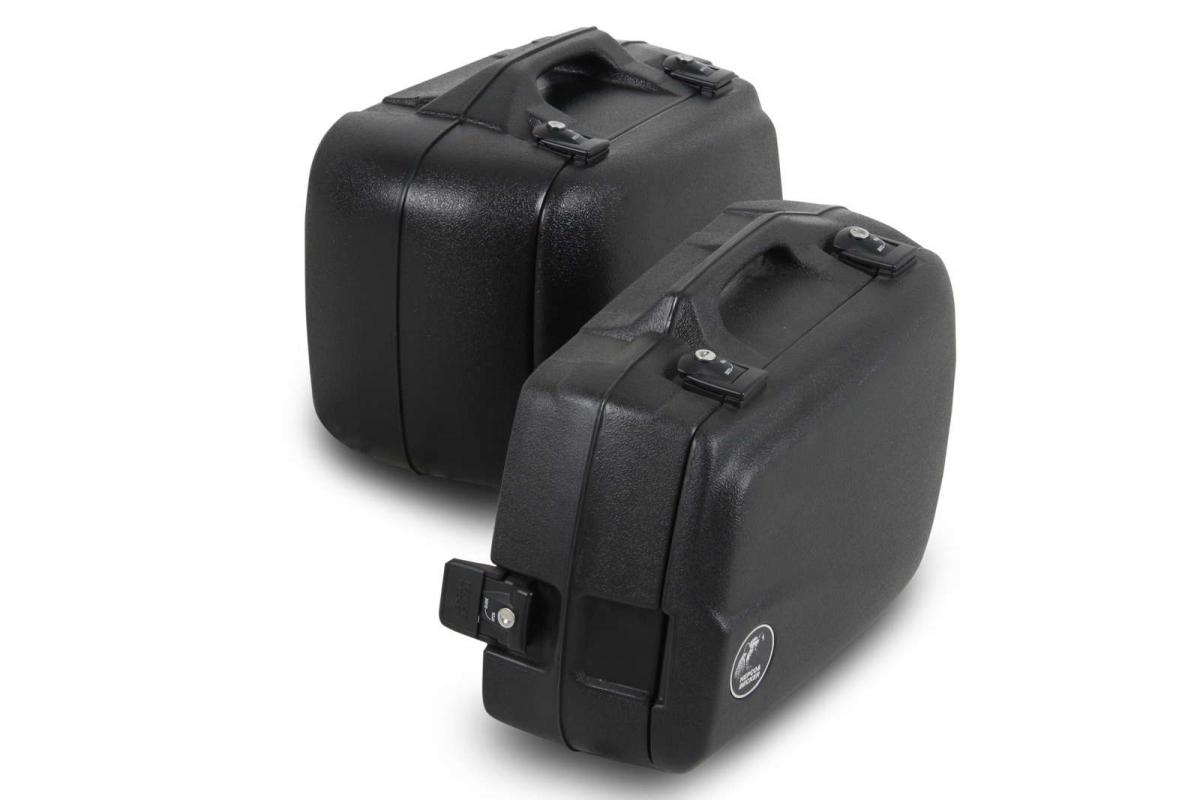 Junior-Case Enduro 40/30 side case set black