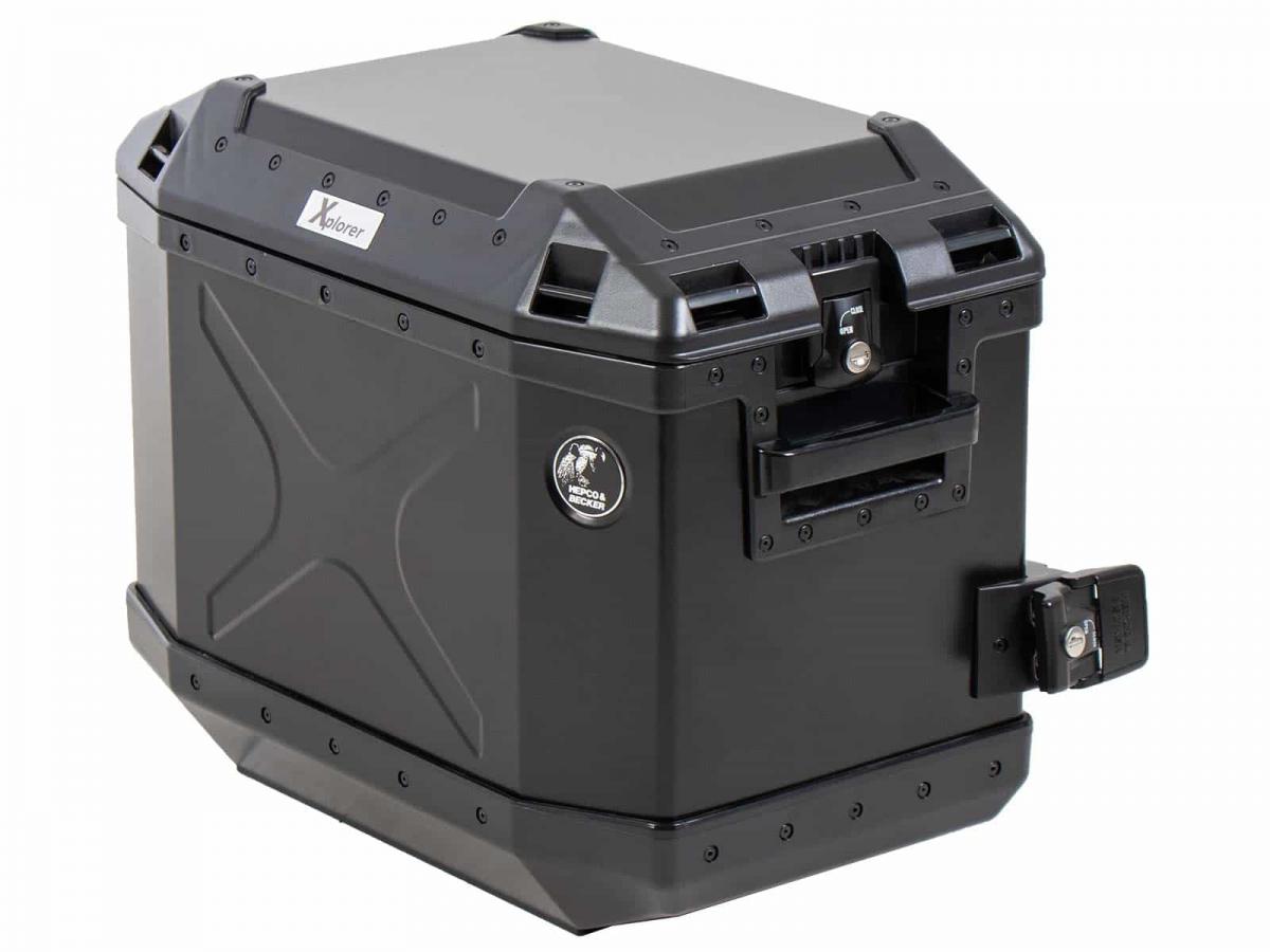Alu-Case Xplorer 40 left aluminium box black