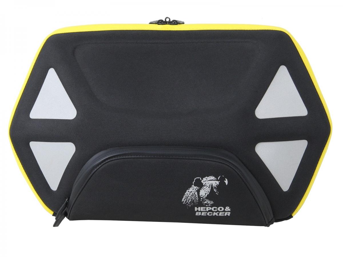 SideBag Royster soft bags black/yellow