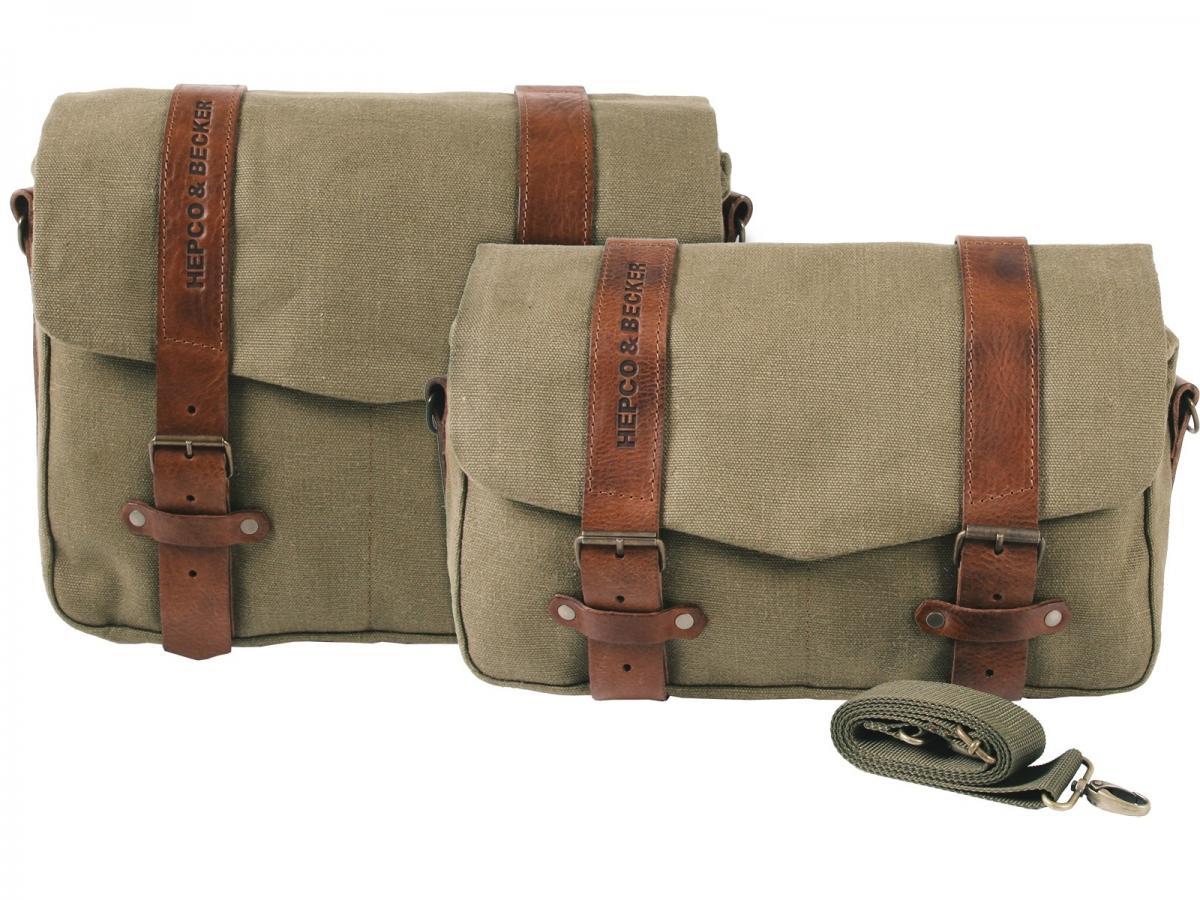 Legacy Courier Bag M/L C-Bow soft bags green