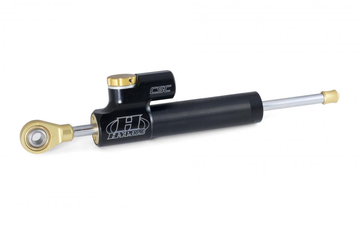 Steering damper S075 - CSC - R - Black LINEAR - REVERSED