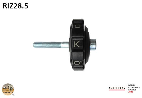 Kaoko Throttle Stabilizer - Applications with Rizoma Bar end Mirror and/or BE. Special order item. Full details to be supplied by email prior to ordering.