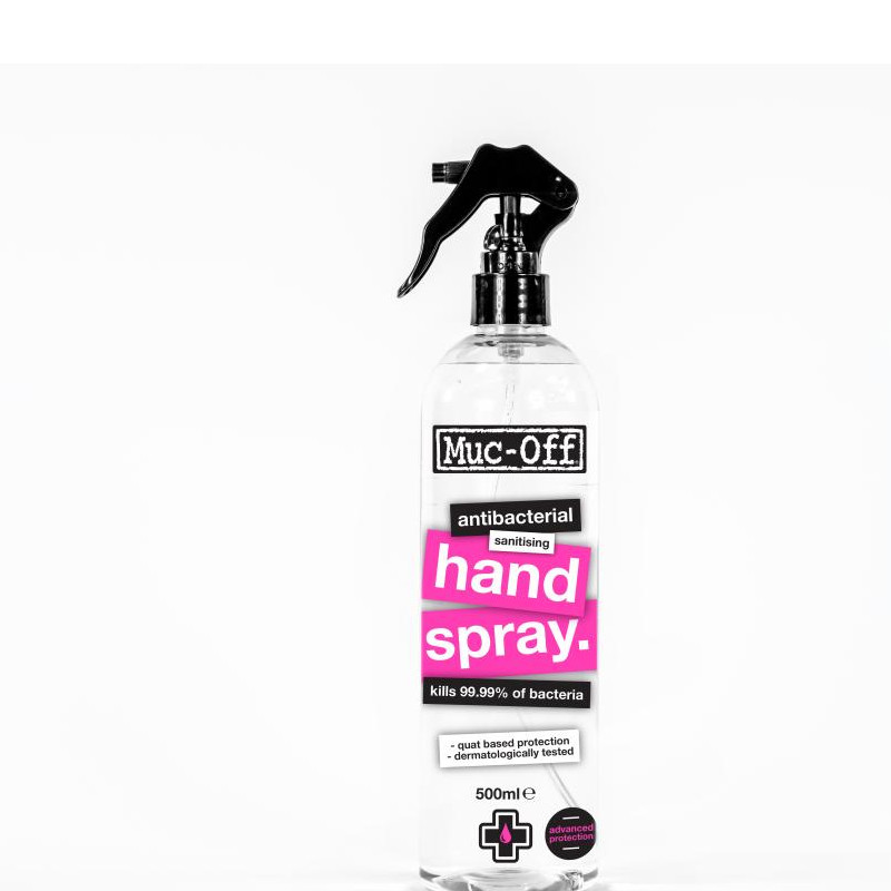 Muc-off Antibacterial sanitising handspray 500 ml