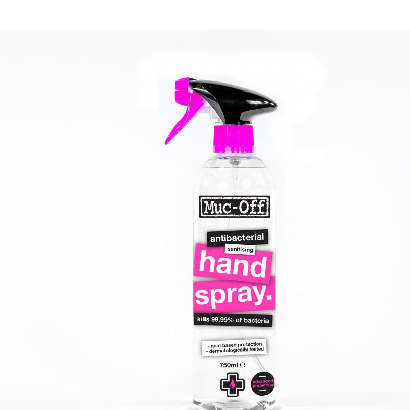 Muc-off Antibacterial sanitising handspray 750 ml