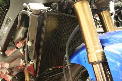 Radiator Guard - BLACK - Suzuki GSX-R 1000 K7-K8