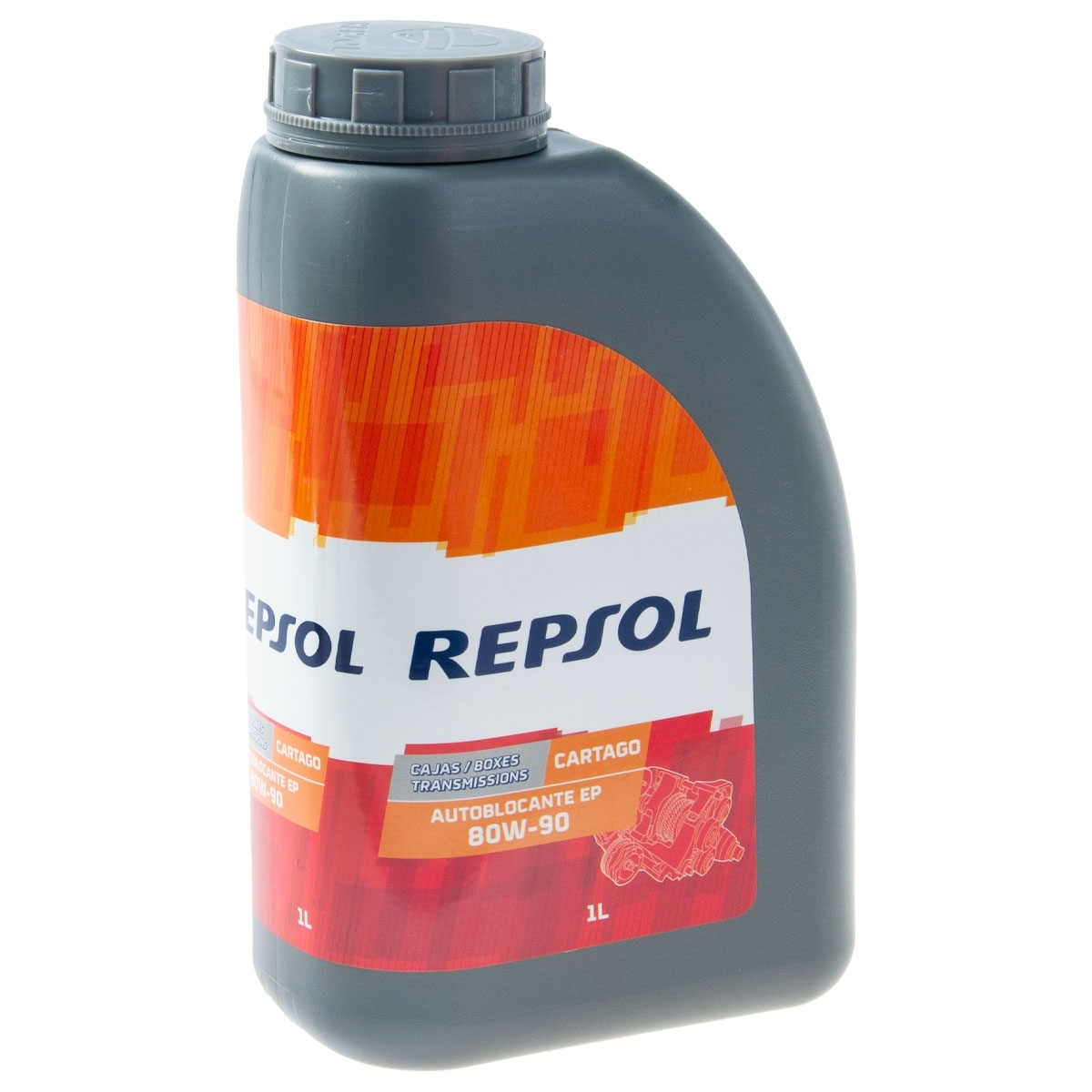 23 Växellådsolja REPSOL Cartago Autobloc EP 80W-90 LSD, 1L