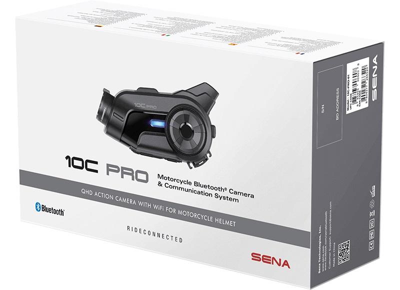 Sena 10C Pro Motorcycle Bluetooth Camera & Communication System
