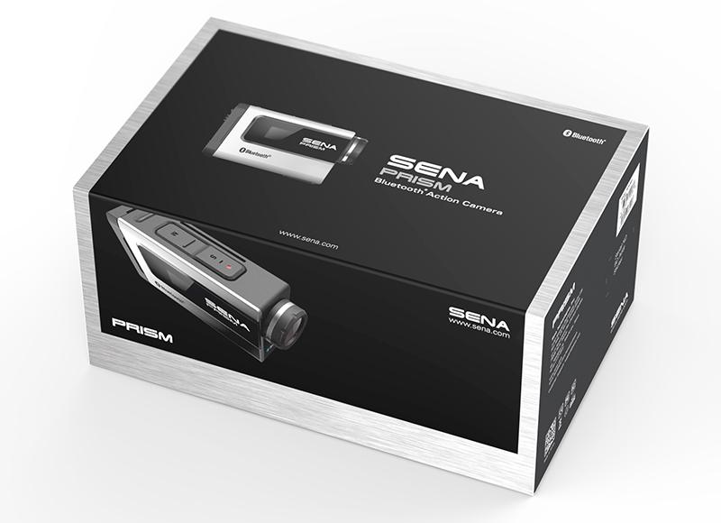 Sena Sena Prism. Bluetooth Action Camera. Motorcycle Pack