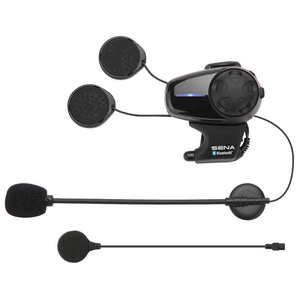 Sena SMH10 Motorcycle Bluetooth Headset/Intercom with Universal Microphone Kit