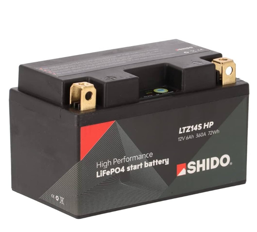 SHIDO LTZ14S HP Lithium Ion