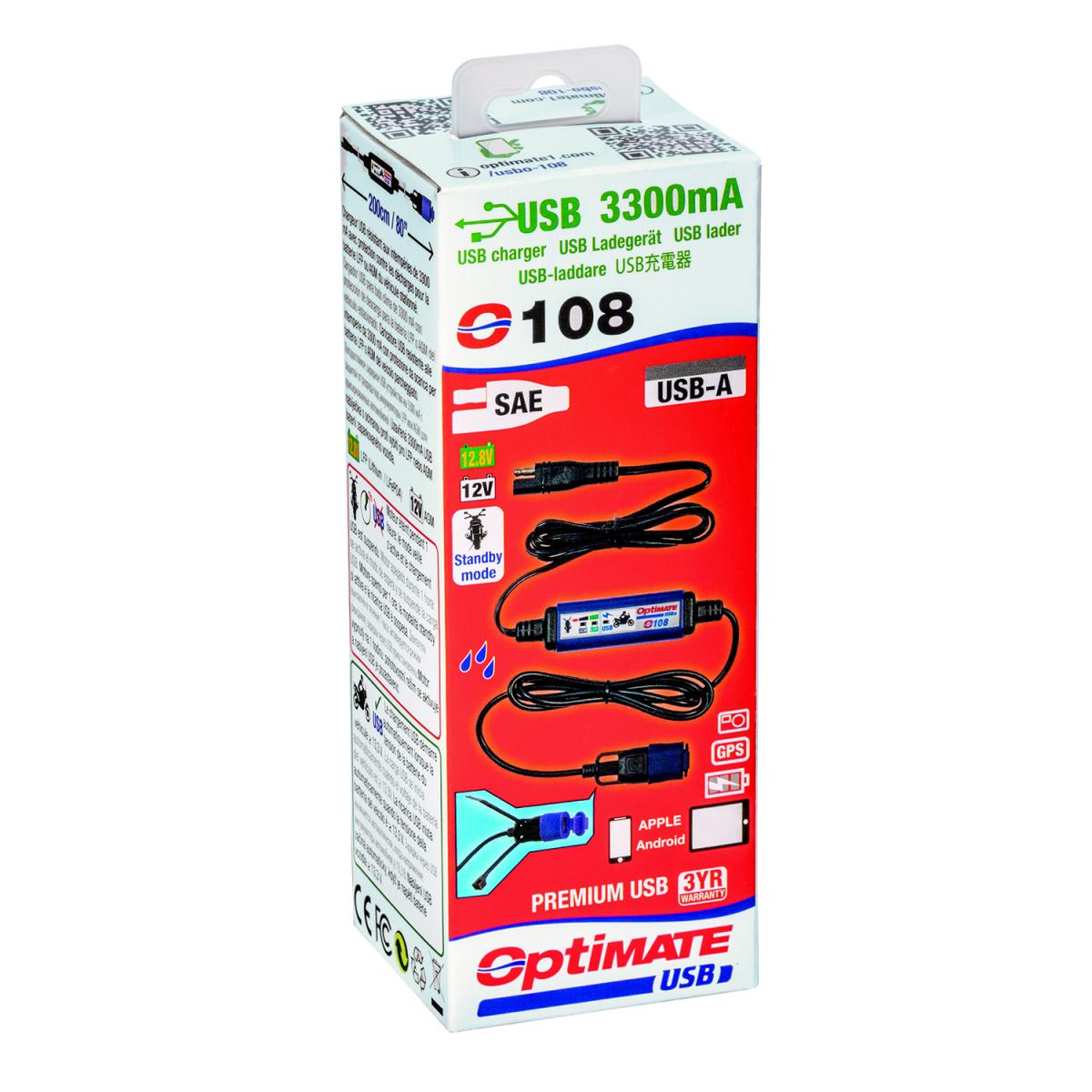 TECMATE OPTIMATE USB O-108v2