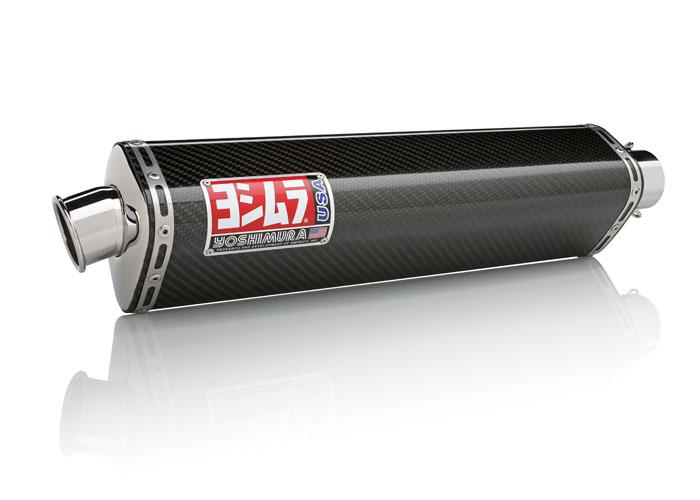 SV650/S 04-2010 Race TRS Stainless Slip-On Exhaust w/ Carbon Fiber Muffler